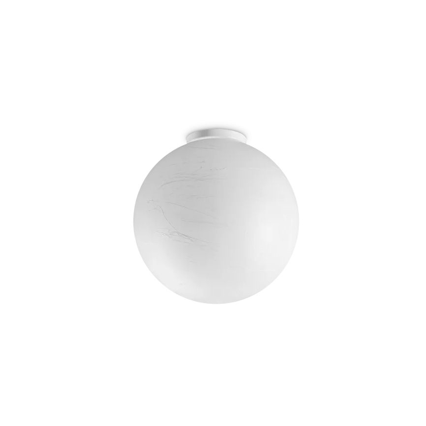 Ideal Lux - Lubinis šviestuvas CARTA 1xE27/25W/230V diametras 30 cm balta