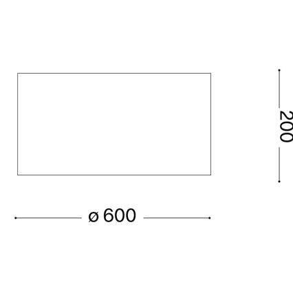 Ideal Lux - Lubinis šviestuvas WOODY 5xE27/60W/230V diametras 60 cm smėlio spalva