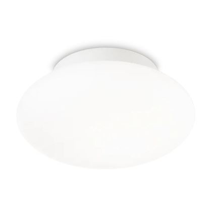 Ideal Lux - Lubinis vonios šviestuvas BUBBLE 1xE27/60W/230V diametras 33,5 cm IP44 balta