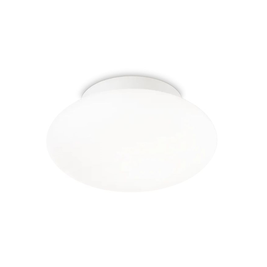 Ideal Lux - Lubinis vonios šviestuvas BUBBLE 1xE27/60W/230V diametras 33,5 cm IP44 balta