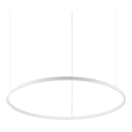 Ideal Lux - pakabinamas LED šviestuvas ant kabelio ORACLE SLIM LED/53W/230V 4000K CRI 90, skersmuo 90 cm, balta