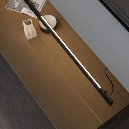 Ideal Lux - pakabinama LED liustra LINUS LED/32W/230V 4000K CRI 90 120 cm juoda