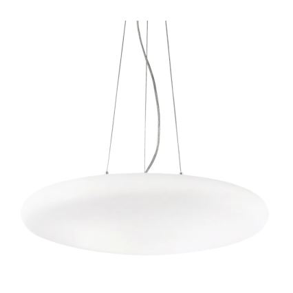 Ideal Lux - Pakabinama liustra ant laido SMARTIES 5xE27/42W/230V skersmuo 60 cm balta