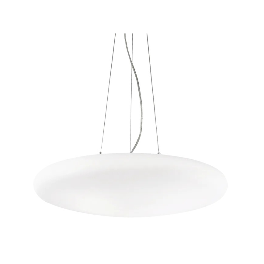 Ideal Lux - Pakabinama liustra ant laido SMARTIES 5xE27/42W/230V skersmuo 60 cm balta