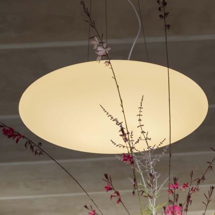 Ideal Lux - Pakabinama liustra ant laido SMARTIES 5xE27/42W/230V skersmuo 60 cm balta