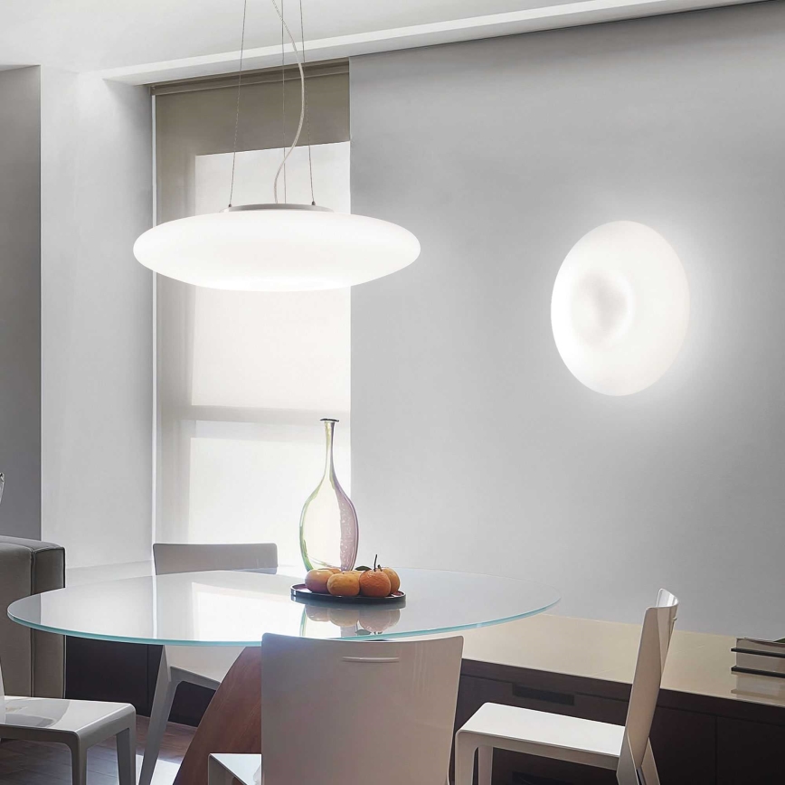 Ideal Lux - Pakabinama liustra GLORY ant troselio, 3xE27/60W/230V, skersmuo 50 cm, balta