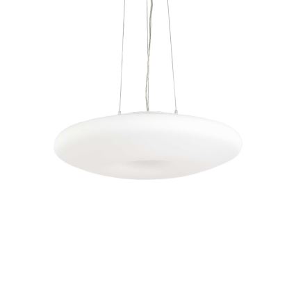Ideal Lux - Pakabinama liustra GLORY ant troselio, 3xE27/60W/230V, skersmuo 50 cm, balta