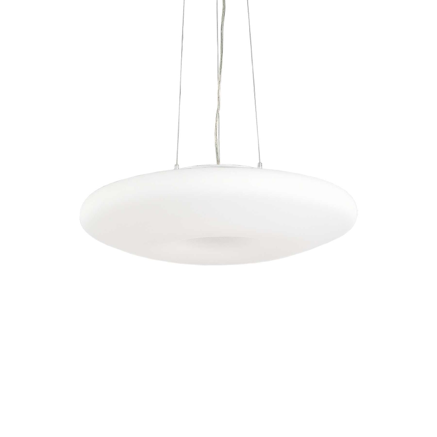 Ideal Lux - Pakabinama liustra GLORY ant troselio, 3xE27/60W/230V, skersmuo 50 cm, balta