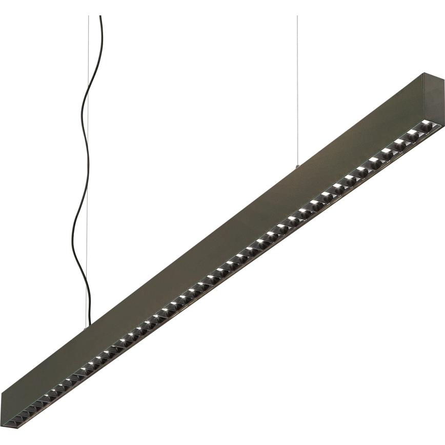 Ideal Lux - pakabinamas LED šviestuvas ant laido OFFICE LED/30W/230V 3000K CRI 90 juodas