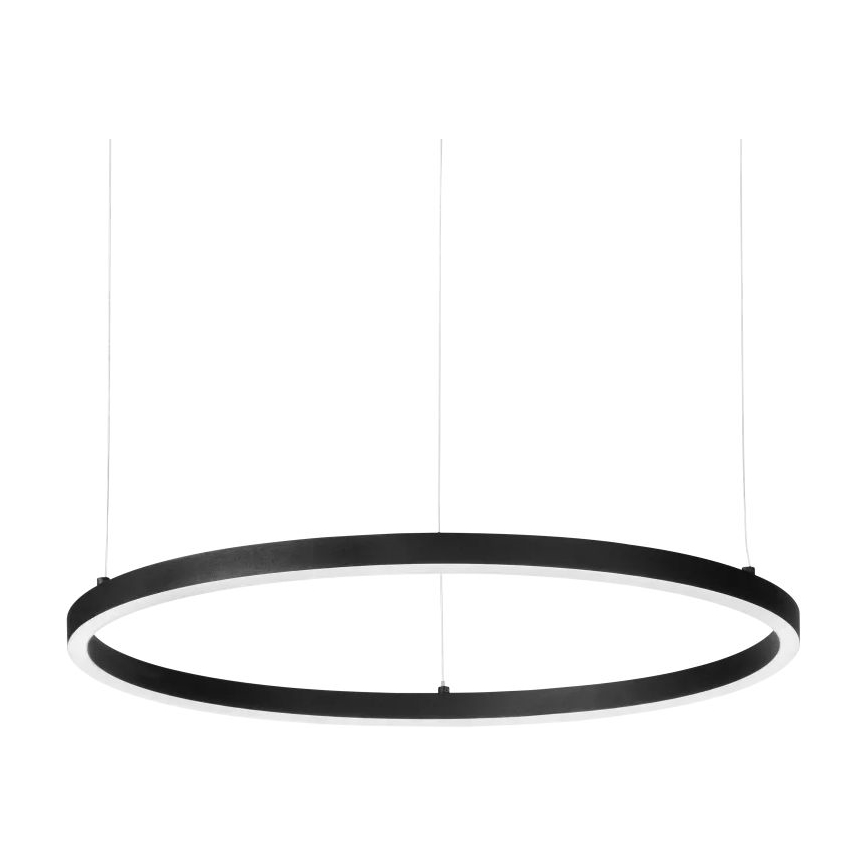 Ideal Lux - LED pakabinamas šviestuvas ant laido ORACLE SLIM LED/53W/230V 2700K CRI 90 skersmuo 90 cm juodas