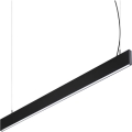Ideal Lux - pakabinamas LED šviestuvas ant laido STEEL LED/29W/230V 3000K CRI 90 120 cm juodas