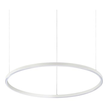 Ideal Lux - pakabinamas LED šviestuvas su laidu ORACLE SLIM LED/37W/230V 3000K CRI 90 skersmuo 70 cm balta