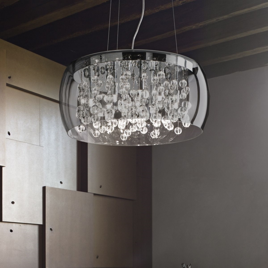 Ideal Lux - Pakabinamas sietynas AUDI 5xG9/40W/230V dūminis
