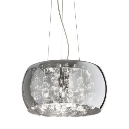 Ideal Lux - Pakabinamas sietynas AUDI 5xG9/40W/230V dūminis