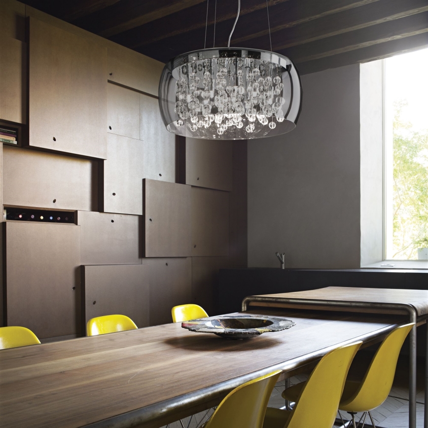 Ideal Lux - Pakabinamas sietynas AUDI 5xG9/40W/230V dūminis