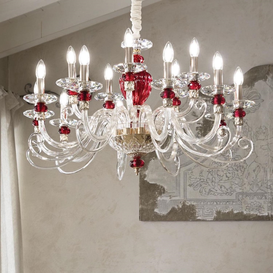 Ideal Lux - Pakabinamas sietynas BARONET 15xE14/40W/230V