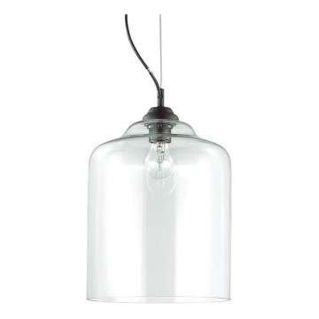 Ideal Lux - Pakabinamas sietynas BISTRO 1xE27/60W/230V diametras 24 cm permatoma