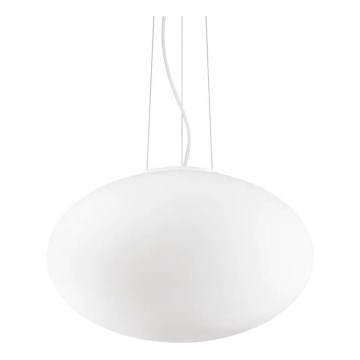 Ideal Lux - Pakabinamas sietynas CANDY 1xE27/42W/230V diametras 50 cm balta