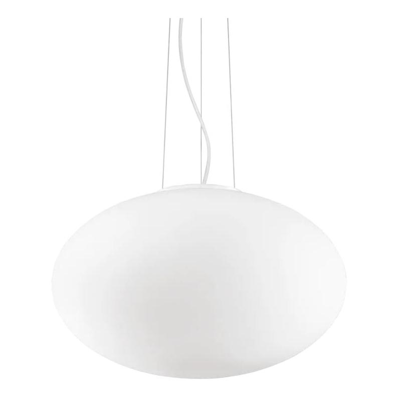 Ideal Lux - Pakabinamas sietynas CANDY 1xE27/42W/230V diametras 50 cm balta