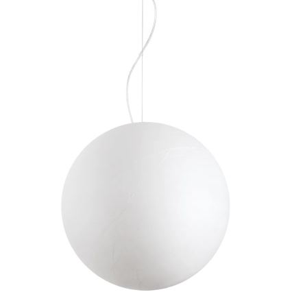 Ideal Lux - Pakabinamas sietynas CARTA 1xE27/25W/230V diametras 50 cm balta