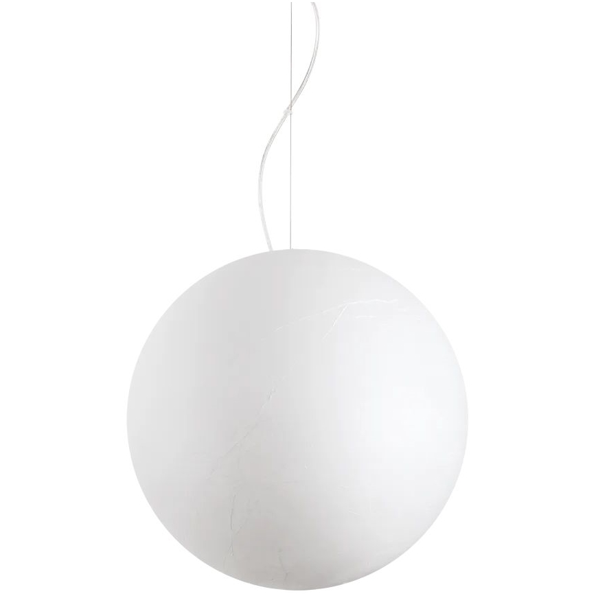 Ideal Lux - Pakabinamas sietynas CARTA 1xE27/25W/230V diametras 50 cm balta