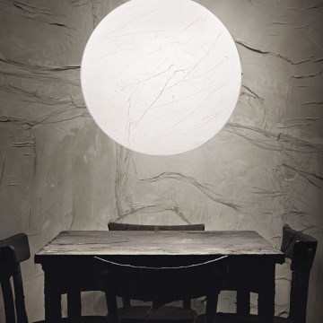 Ideal Lux - Pakabinamas sietynas CARTA 1xE27/60W/230V diametras 60 cm balta
