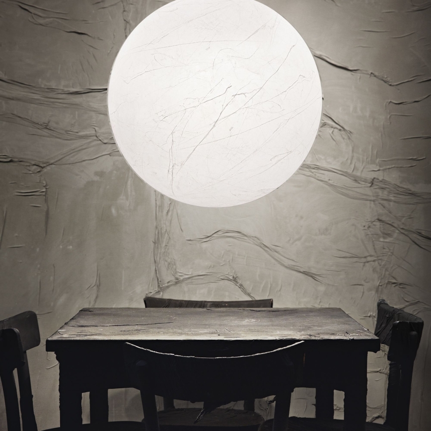 Ideal Lux - Pakabinamas sietynas CARTA 1xE27/60W/230V diametras 60 cm balta