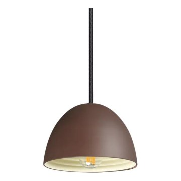 Ideal Lux - Pakabinamas sietynas FOLK 1xE27/60W/230V diametras 18 cm ruda