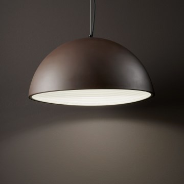 Ideal Lux - Pakabinamas sietynas FOLK 1xE27/60W/230V diametras 40 cm ruda