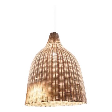 Ideal Lux - Pakabinamas sietynas HAUNT 1xE27/60W/230V diametras 35 cm smėlio spalva