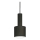 Ideal Lux - Pakabinamas sietynas HOLLY 1xE27/60W/230V diametras 12 cm juoda