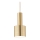 Ideal Lux - Pakabinamas sietynas HOLLY 1xE27/60W/230V diametras 12 cm žalvaris