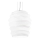 Ideal Lux - Pakabinamas sietynas KARMA 1xE27/60W/230V diametras 38 cm balta