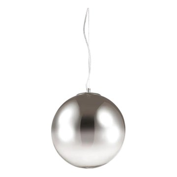 Ideal Lux - Pakabinamas sietynas MAPA 1xE27/42W/230V diametras 40 cm pilka/dūminis