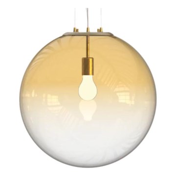 Ideal Lux - Pakabinamas sietynas MAPA 1xE27/42W/230V diametras 50 cm auksas/dūminis