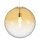 Ideal Lux - Pakabinamas sietynas MAPA 1xE27/42W/230V diametras 50 cm auksas/dūminis
