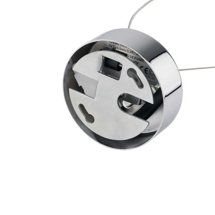 Ideal Lux - Pakabinamas sietynas NEMO 1xE27/42W/230V diametras 30 cm dūminis