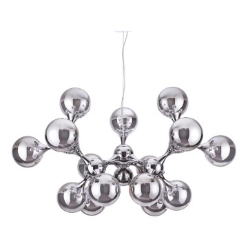 Ideal Lux - Pakabinamas sietynas NODI 15xE14/28W/230V blizgus chromas