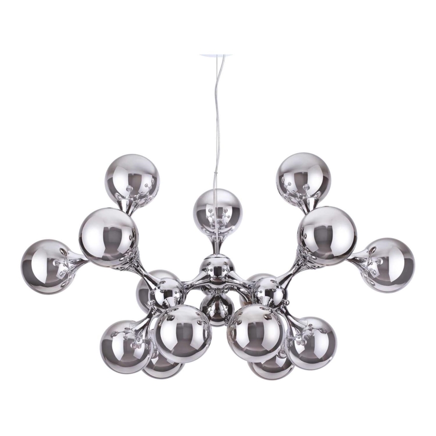 Ideal Lux - Pakabinamas sietynas NODI 15xE14/28W/230V blizgus chromas