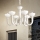 Ideal Lux - Pakabinamas šviestuvas ant grandinės BON BON 8xE14/28W/230V skersmuo 95,5 cm baltas