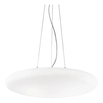 Ideal Lux - Pakabinamas šviestuvas ant laido 3xE27/42W/230V skersm. 42,5 cm balta