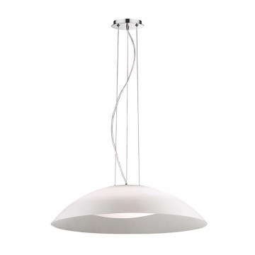 Ideal Lux - pakabinamas šviestuvas ant laido 3xE27/60W/230V, skersmuo 64 cm, baltas