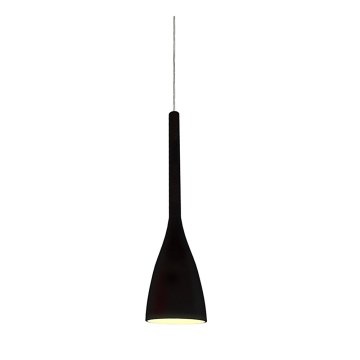 Ideal Lux - Pakabinamas šviestuvas ant laido FLUT 1xE14/40W/230V skersmuo 10,5 cm juodas