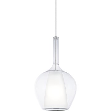 Ideal Lux - Pakabinamas šviestuvas ant laido KALIQUE 1xE27/42W/230V skersmuo 18 cm skaidrus
