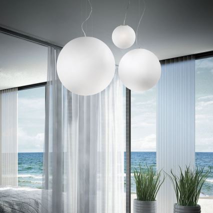 Ideal Lux - Pakabinamas šviestuvas ant laido MAPA 1xE27/42W/230V skersmuo 40 cm baltas