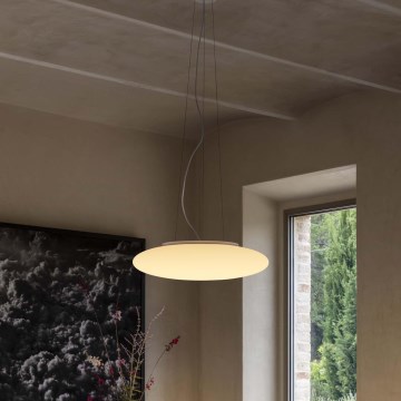 Ideal Lux - Pakabinamas šviestuvas ant laido SMARTIES 3xE27/42W/230V skersm. 42,5 cm balta