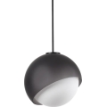 Ideal Lux - pakabinamas šviestuvas BLOOM ant laido 1xE27/42W/230V, skersmuo 30 cm, juodas