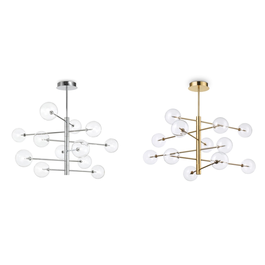 Ideal Lux - pakaitinis EQUINOXE abažūras šviestuvui ir lempai, Ø 15 cm, skaidrus