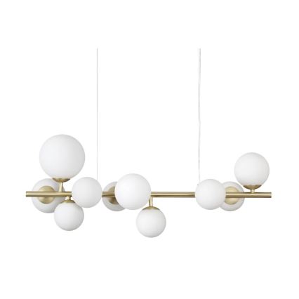 Ideal Lux - Pakaitinis gaubtas liustrams/šviestuvams/lempoms PERLAGE skersmuo 12 cm baltas