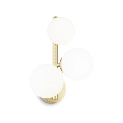 Ideal Lux - Pakaitinis gaubtas liustrams/šviestuvams/lempoms PERLAGE skersmuo 12 cm baltas